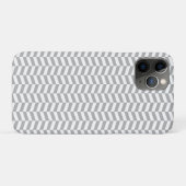 Coques Case-Mate iPhone Gris Herringbone (Dos (Horizontal))