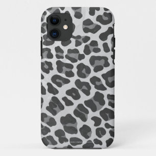 Etui iPhone Case-Mate Gris léopard et gris clair
