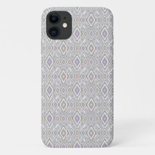 Case-Mate iPhone Case Gris, lilas, corail, diamants sur le blanc