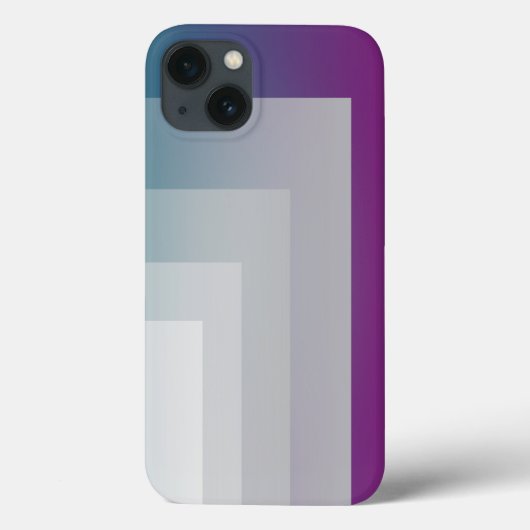 Coques Case-Mate iPhone gris magenta turquoise (Verso)
