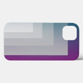Coques Case-Mate iPhone gris magenta turquoise (Verso (horizontal))