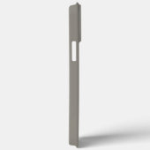Coques Case-Mate iPhone Gris pierre (Verso / Droite)