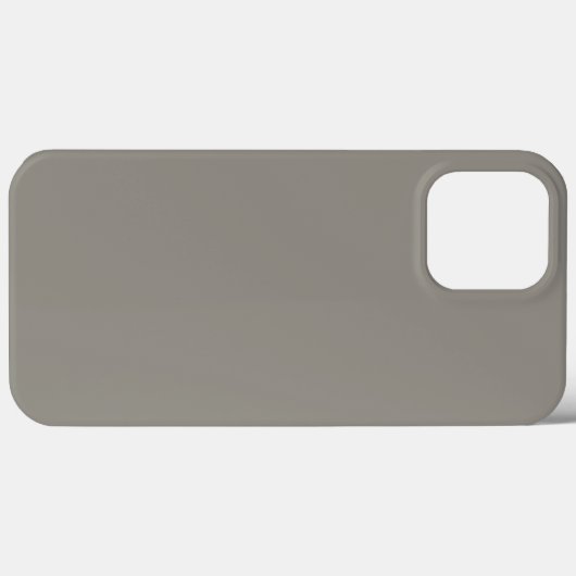 Coques Case-Mate iPhone Gris pierre (Verso (horizontal))
