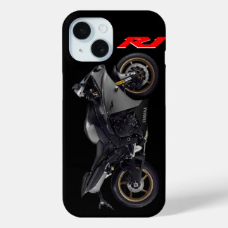 Coque Pour iPhone 15 Gris R1 Sportsbike