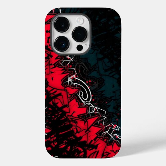 Coques Case-Mate iPhone gris rouge (Verso)