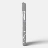 Coques Case-Mate iPhone Gris Spider Web (Verso / Gauche)