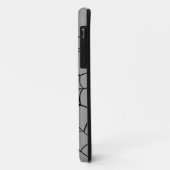 Coques Case-Mate iPhone Gris Spider Web (Dos/Gauche)
