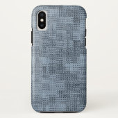 Coques Case-Mate iPhone Gris textiles (Dos)