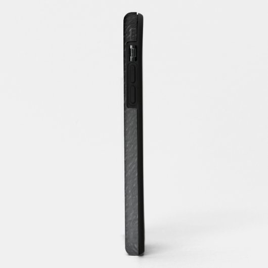 Coques Case-Mate iPhone Gris texturé (Dos/Gauche)