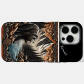 Coques Case-Mate iPhone Grizzli par le courant (Verso (horizontal))