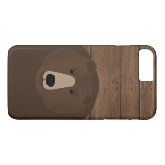 Coques Case-Mate iPhone Grizzly Bear Apple iPhone 7 Plus, (Dos (Horizontal))
