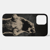 Coques Case-Mate iPhone Grizzly cool Ours foncé (Verso (horizontal))