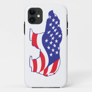 Coque Case-Mate Pour iPhone Grizzly Patriotique Mama