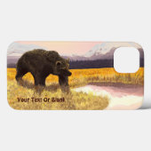 Coques Case-Mate iPhone Grizzly Pond (Verso (horizontal))