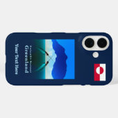 Coques Case-Mate iPhone Groenland - Narwhal (Verso (horizontal))