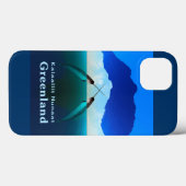 Coques Case-Mate iPhone Groenland - Narwhal (Verso (horizontal))