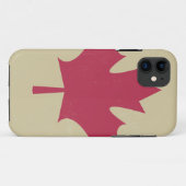 Coques Case-Mate iPhone gronder le drapeau canadien (Dos (Horizontal))