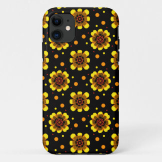 Case-Mate iPhone Case Groovy 70s Daisy Flower Power Pattern