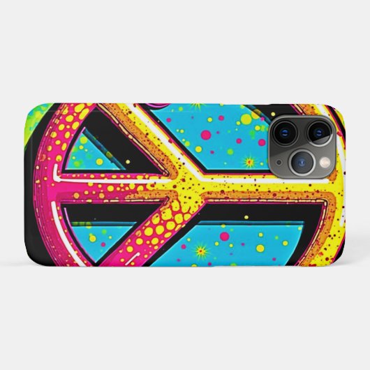 Coques Case-Mate iPhone Groovy Peace Flower Power (Dos (Horizontal))