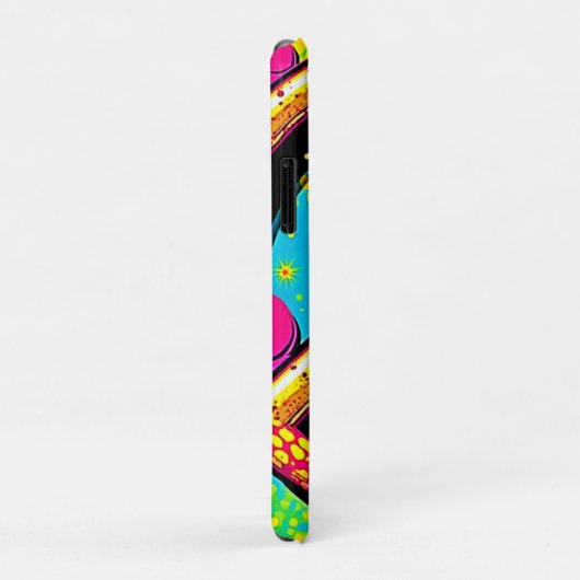Coques Case-Mate iPhone Groovy Peace Flower Power (Dos/Droite)