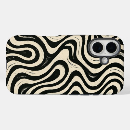 Coques Case-Mate iPhone Groovy Swirl Phone case (Verso (horizontal))