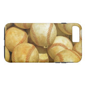 Coques Case-Mate iPhone Gros plan de base-ball (Dos (Horizontal))
