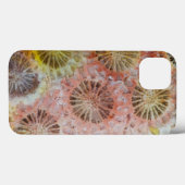 Coques Case-Mate iPhone Gros plan de corail rose (Verso (horizontal))