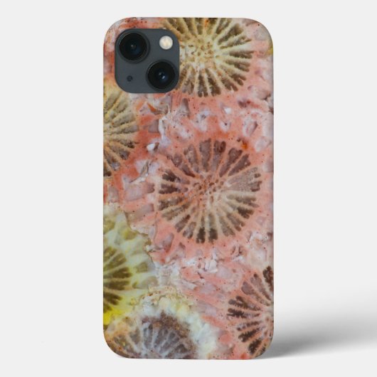 Coques Case-Mate iPhone Gros plan de corail rose (Verso)