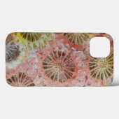Coques Case-Mate iPhone Gros plan de corail rose (Verso (horizontal))