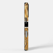 Coques Case-Mate iPhone Gros plan de la texture délicate de serpent (Verso / Droite)