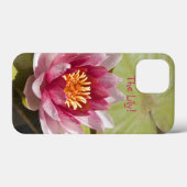 Coques Case-Mate iPhone Gros plan de l'eau rose (Verso (horizontal))