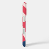 Coques Case-Mate iPhone Gros plan du drapeau patriotique (Verso / Droite)