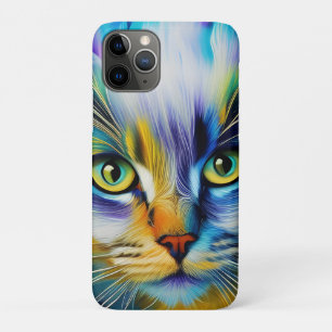 Case-Mate iPhone Case Gros plan d'un chaton siamois coloré