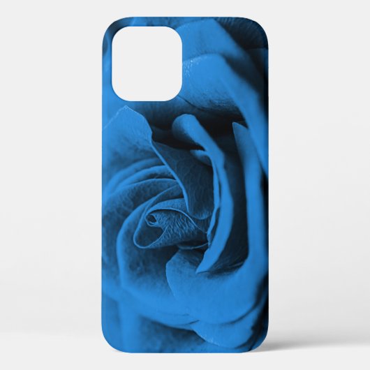 Coques Case-Mate iPhone Gros plan rose bleue rouge, macro beauté. (Verso)
