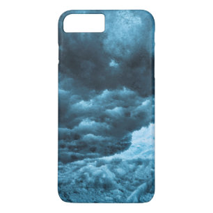 Coque Case-Mate Pour iPhone Gros plan sur de la glace bleue, Islande