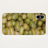 Coques Case-Mate iPhone Gros plan sur des olives vertes (Dos (Horizontal))