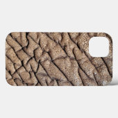 Coques Case-Mate iPhone Gros plan sur la peau d'éléphant d'Afrique (Verso (horizontal))