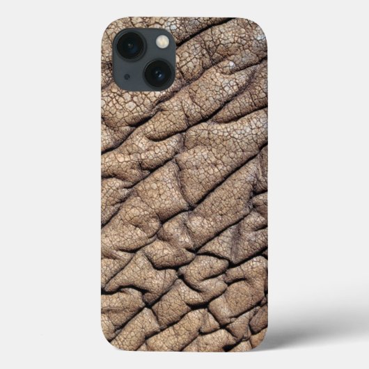 Coques Case-Mate iPhone Gros plan sur la peau d'éléphant d'Afrique (Verso)