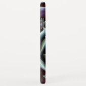Coques Case-Mate iPhone Gros plan sur une succulente violette (Dos/Droite)