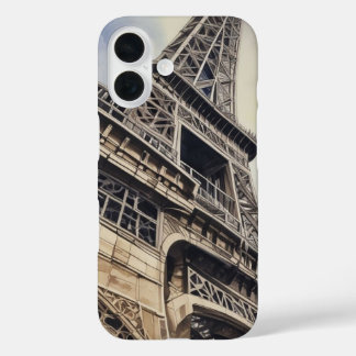 Coques iPhone 16 Gros plan Tour Eiffel Paris Love City Travel