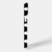 Coques Case-Mate iPhone Gros Pois Noir Et Blanc Trend Design (Verso / Droite)