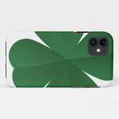 Coques Case-Mate iPhone Gros quatre feuilles (Dos (Horizontal))