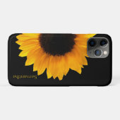 Coques Case-Mate iPhone Gros Tournesol jaune (Dos (Horizontal))