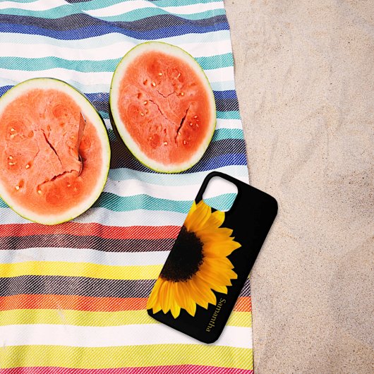 Coques Case-Mate iPhone Gros Tournesol jaune