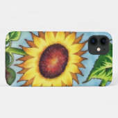 Coques Case-Mate iPhone Gros Tournesol Jaune Vintage (Dos (Horizontal))
