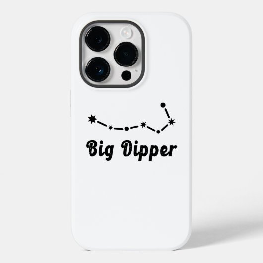 Coques Case-Mate iPhone Grosse Constellation de dipper Ursa Major (Verso)