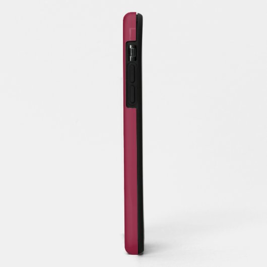 Coques Case-Mate iPhone Grosse trempette o’ruby (couleur solide) (Dos/Gauche)