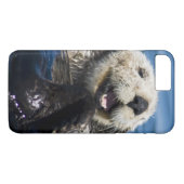 Coques Case-Mate iPhone Grosses de loutres de mer de Californie Enhydra lu (Dos (Horizontal))