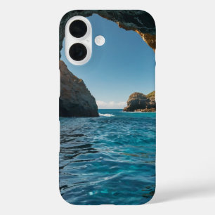 Coques iPhone 16 Grotte océane
