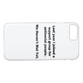 Coques Case-Mate iPhone Groupe antisocial (Dos (Horizontal))